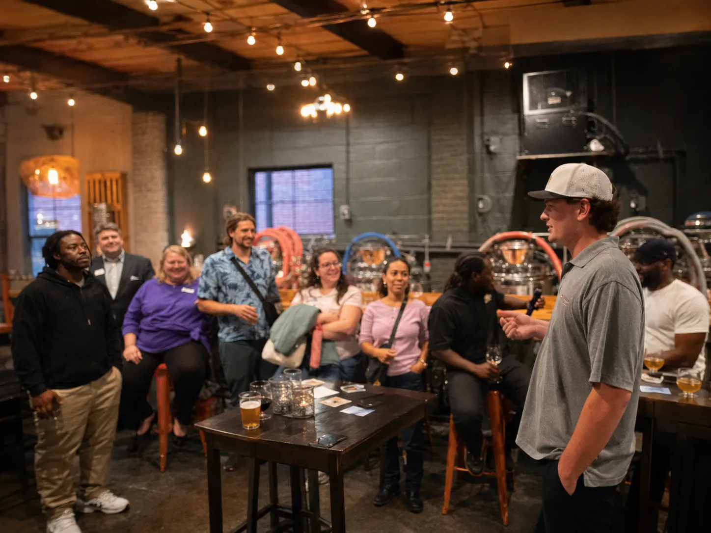 Real estate community trivia and seminar event hosted by Moremi Wolcott