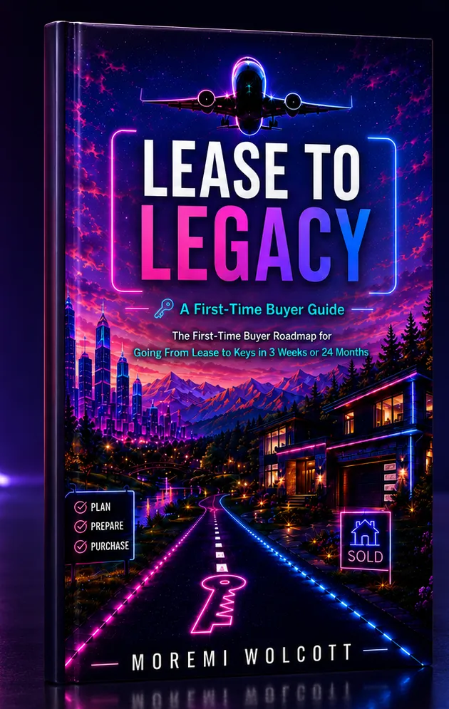 Lease to Legacy book cover by Moremi Wolcott
